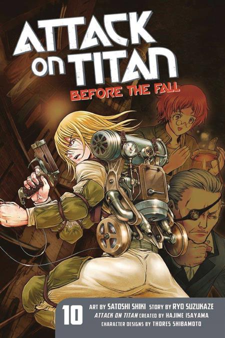 ATTACK ON TITAN BEFORE THE FALL GN VOL 13 (MR) (C: 0-1-0)