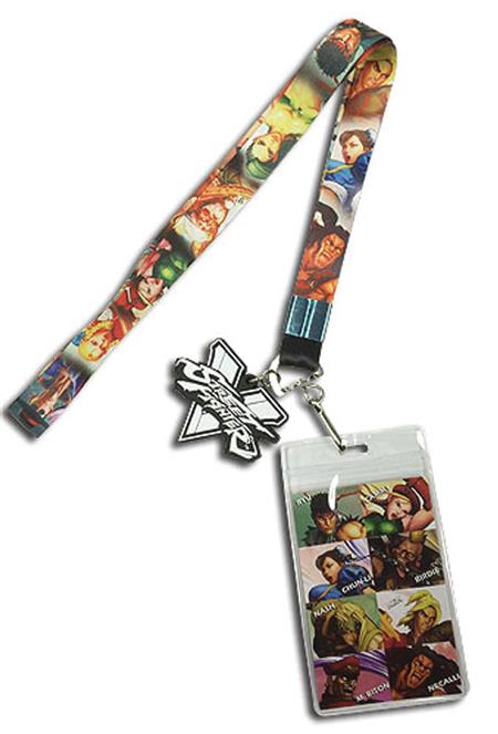 STREET FIGHTER CHARACTER LINE-UP LANYARD (C: 0-1-2)