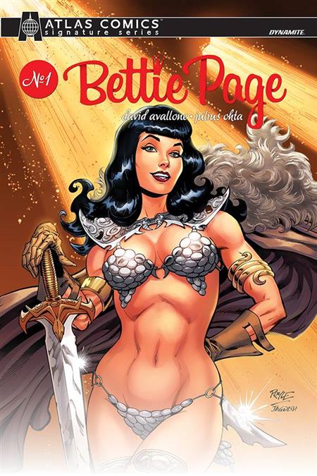BETTIE PAGE UNBOUND #1 ATLAS AVALLONE SGN ED (MR) (C: 0-1-2)