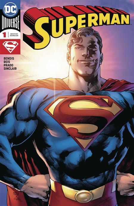 DF SUPERMAN #1 SGN BENDIS