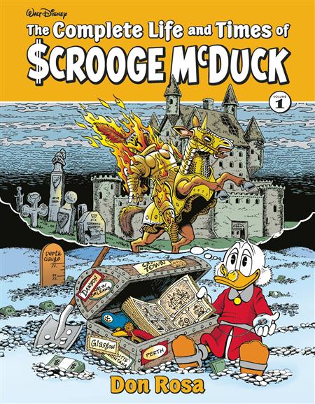 COMPLETE LIFE & TIMES UNCLE SCROOGE HC VOL 01 ROSA