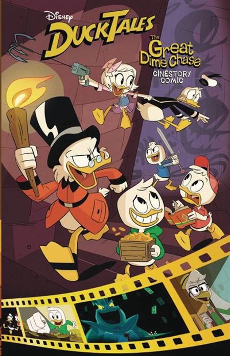 DISNEY DUCKTALES CINESTORY GN VOL 01 GREAT DIME CHASE (C: 1-