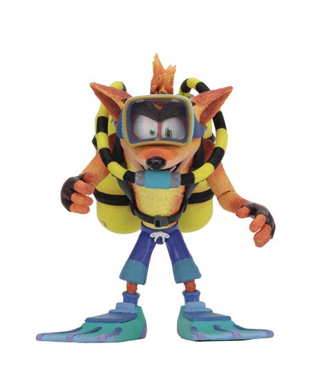 CRASH BANDICOOT SCUBA CRASH DELUXE ACTION FIGURE (C: 1-1-2)