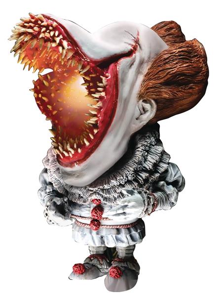 IT PENNYWISE DEFO REAL SOFT VINYL STATUE SCARY VER W/LIGHT (