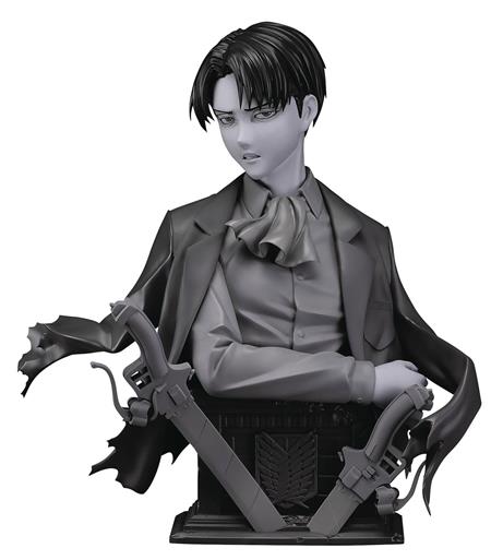 ATTACK ON TITAN LEVI 1/3 PMMA & PU STATUE GRAY VER (C: 1-1-2