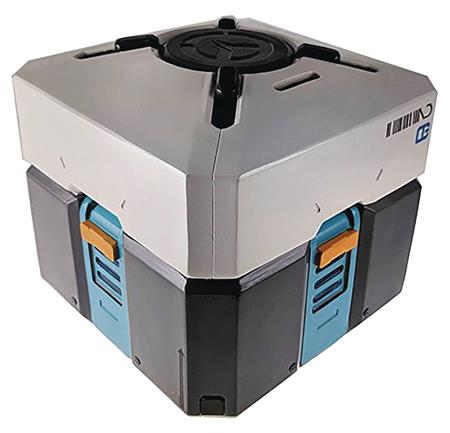 OVERWATCH JUMBO LOOTBOX 10IN CERAMIC COOKIE JAR (C: 1-1-2)