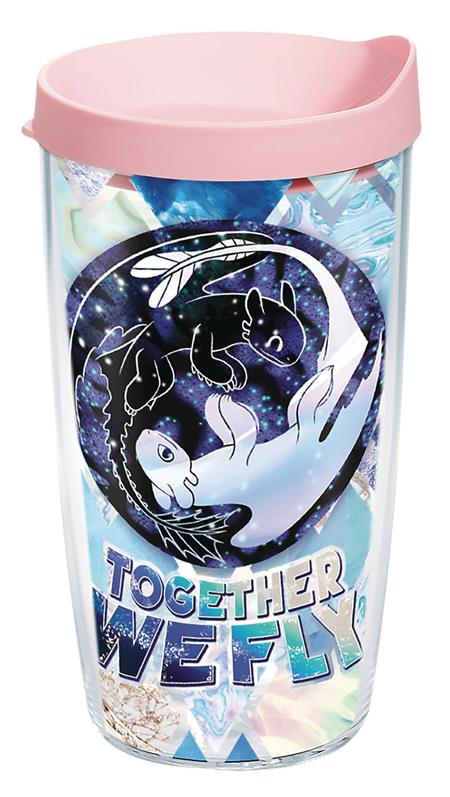 HTTYD TOGETHER WE FLY 16 OZ TUMBLER W/LID (C: 1-1-2)