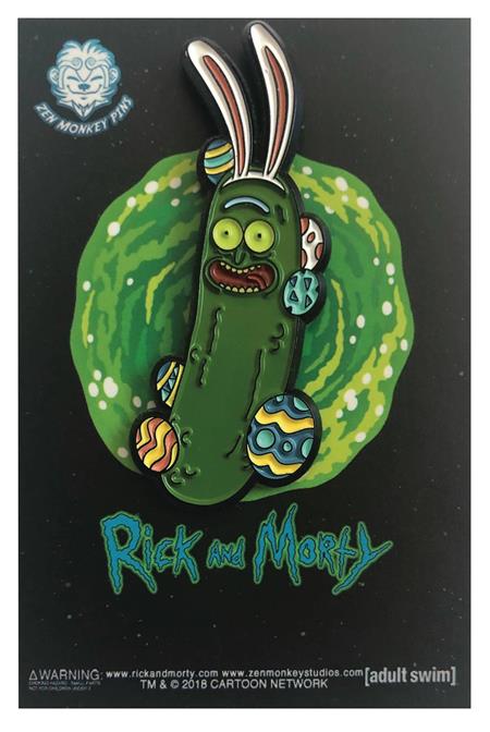RICK AND MORTY PICKLE RICK EASTER PIN (C: 1-1-2)