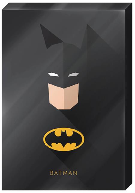 DC BATMAN HIGH GLOSS 13X19 IN CANVAS WALL ART (C: 1-1-2)