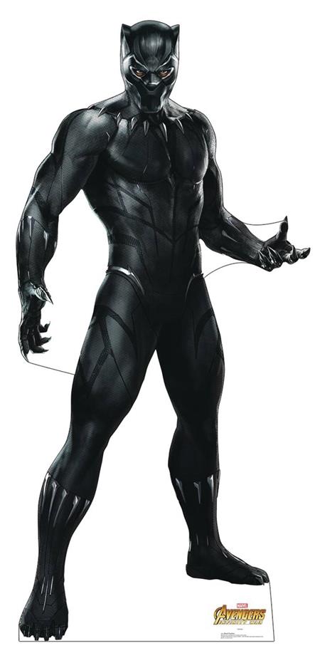 MARVEL INFINITY WAR BLACK PANTHER LIFE-SIZE STAND UP (C: 1-1