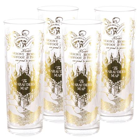 Harry Potter Pint Glasses (Set of 4)