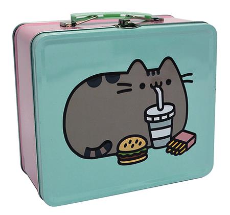 PUSHEEN FAST FOOD TIN LUNCH BOX (C: 1-1-2)