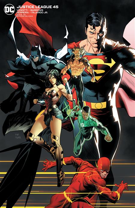 JUSTICE LEAGUE #45 DAN MORA VAR ED