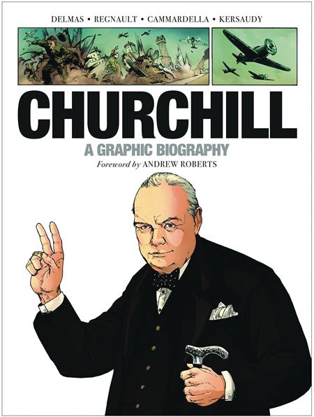 CHURCHILL GRAPHIC BIOGRAPHY GN (C: 1-1-0)