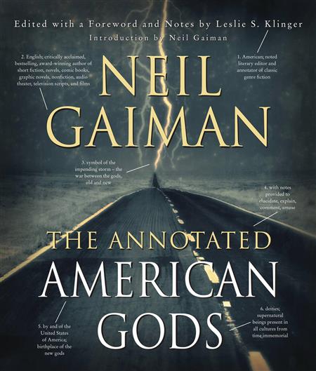 NEIL GAIMANS ANNOTATED AMERICAN GODS HC (C: 1-1-0)