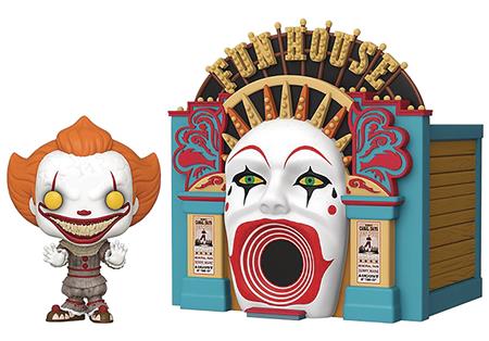 POP TOWN IT 2 DEMONIC PENNYWISE W/ FUNHOUSE VIN FIG (C: 1-1-