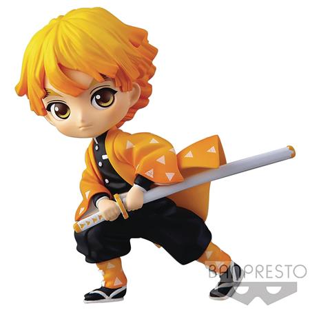 KIMETSU NO YAIBA PETIT Q-POSKET V1 ZENITSU AGATSUMA FIG (C: