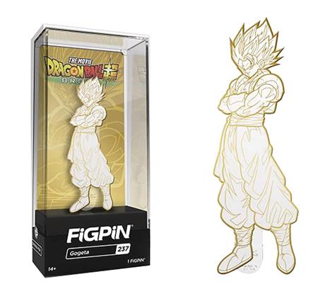 FIGPIN DRAGON BALL SUPER BROLY GOGETA WHITE & GOLD PIN (C: 1