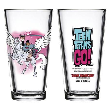 TOON TUMBLERS NIGHT BEGINS TO SHINE CYBORG PINT GLASS (C: 0-