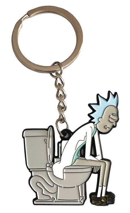 RICK AND MORTY RICK ON THRONE KEYCHAIN (C: 1-1-2)