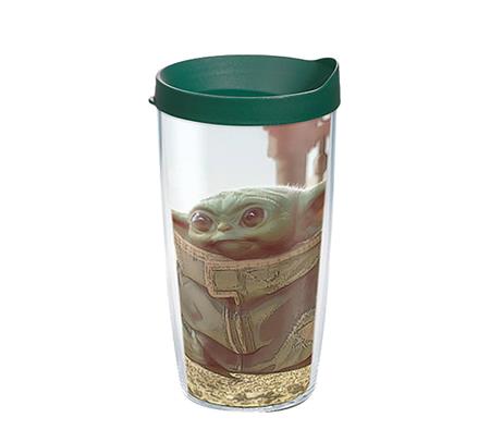 THE MANDALORIAN THE CHILD 16OZ TUMBLER W/LID (C: 1-1-0)