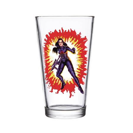 SUPER 7 GI JOE BARONESS PINT GLASS (C: 1-1-2)