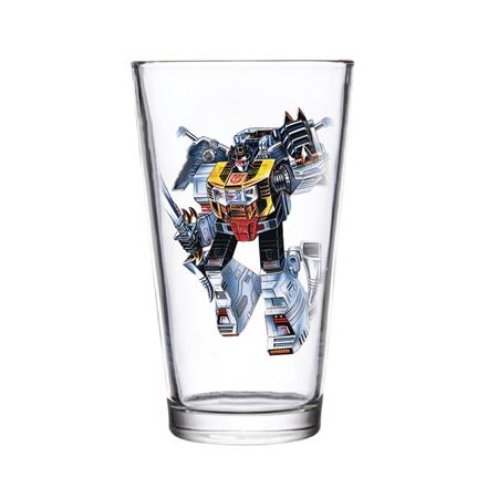 SUPER 7 TRANSFORMERS GRIMLOCK PINT GLASS (C: 1-1-2)