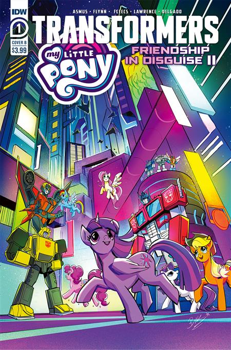 MY LITTLE PONY TRANSFORMERS II #1 (OF 4) CVR B BETHANY MCGUI