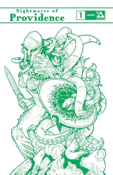 NIGHTMARES OF PROVIDENCE #1 DEEP GREEN LEATHER VAR (MR) (C: