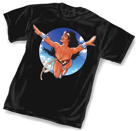 WONDER WOMAN FLYING HIGH T/S LG (C: 1-1-2)