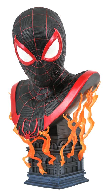 MARVEL LEGENDS IN 3D PS5 MILES MORALES 1/2 SCALE BUST (C: 1-