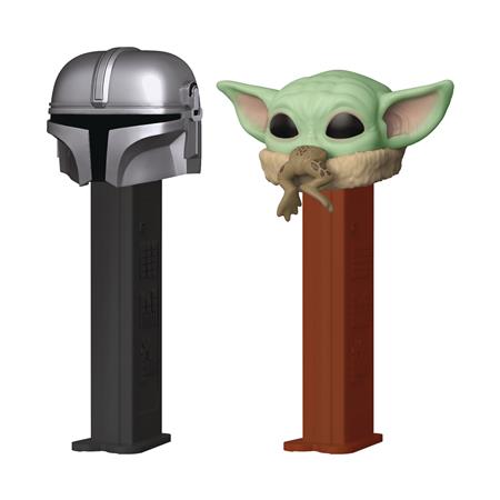 POP PEZ SW 2PK THE CHILD & MANDALORIAN (C: 1-1-2)