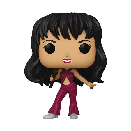 POP ROCKS SELENA BURGUNDY OUTFIT VINYL FIG (C: 1-1-2)