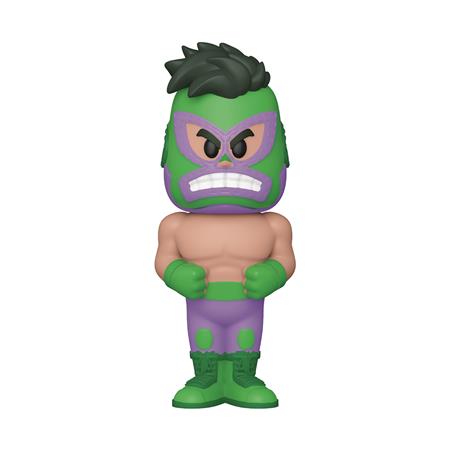 VINYL SODA LUCHADORES HULK W/ METALLIC W/ CHASE (C: 1-1-2)