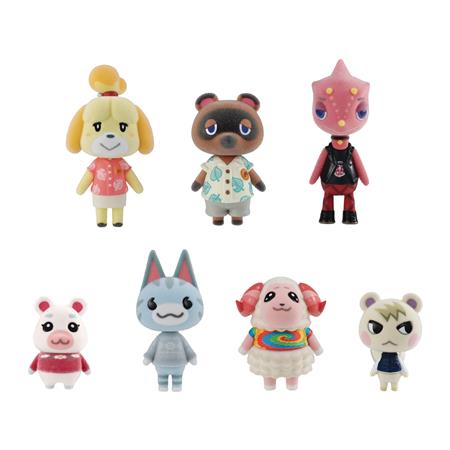 ANIMAL CROSSING NEW HORIZONS VILLAGER COLL 8PC MINI FIG ASST