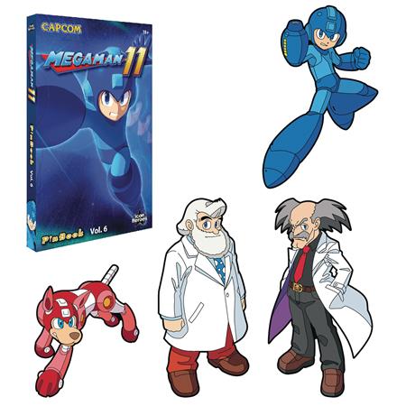 MEGA MAN 11 PIN BOOK SET (C: 1-1-2)