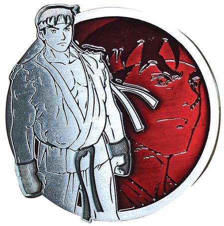 STREET FIGHTER RYU PORTRAIT SERIES ENAMEL PIN (C: 1-1-2)