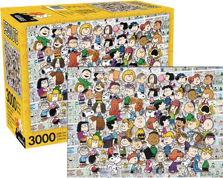 AQUARIUS PEANUTS CAST 3000PC PUZZLE (C: 1-1-2)