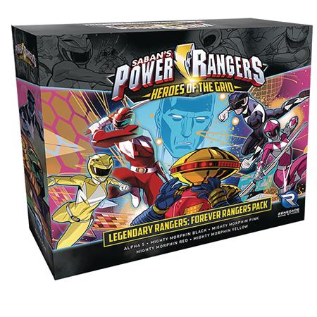 POWER RANGERS HEROES GRID LEGENDARY RANGERS FOREVER EXP PACK