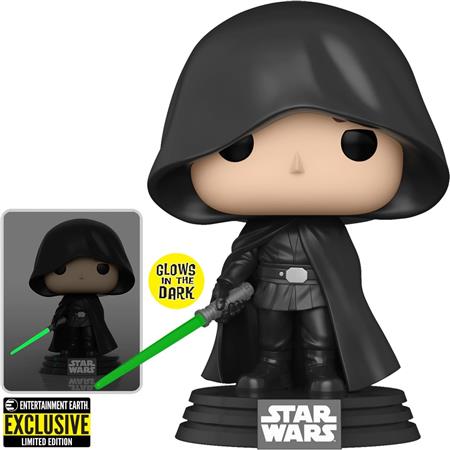 STAR WARS THE MANDALORIAN LUKE GID POP VINYL (Net) (C: 1-1-2