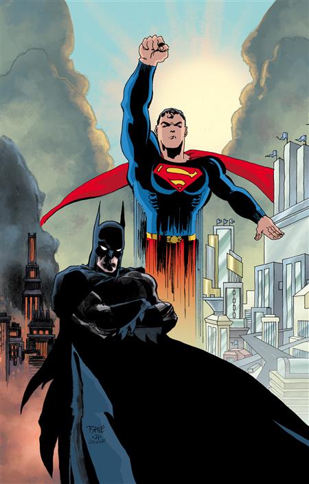 BATMAN SUPERMAN WORLDS FINEST #2 CVR B TIM SALE CARD STOCK VAR*