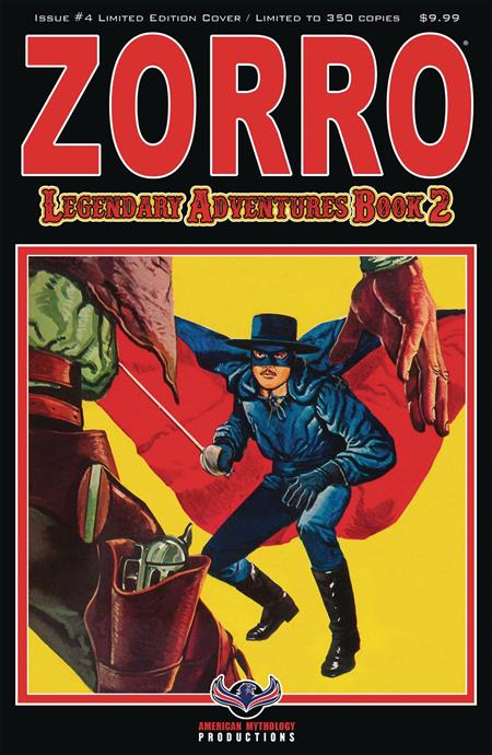 Zorro Legendary Adventures Book 2 #4 Ltd Ed Cvr - Discount Comic