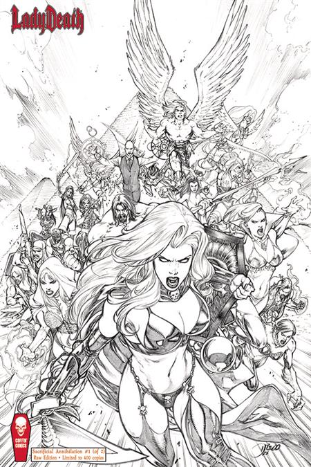 LADY DEATH SACRIFICIAL ANNIHILATION #1 (OF 2) RAW ED (MR)