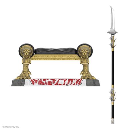 CONAN THE BARBARIAN ULITMATES W4 THRONE OF AQUILONIA FIG (Ne