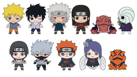 NARUTO SHIPPUDEN SERIES5 24PC 3D FOAM BAG CLIP BMB DS (C: 1-