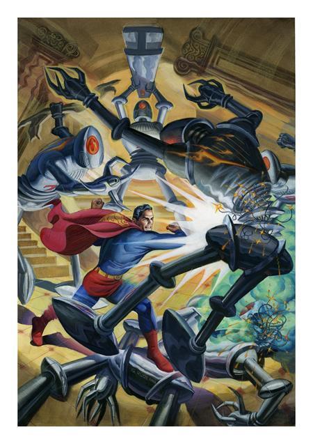 SUPERMAN #3 CVR F STEVE RUDE SUPERMAN CARD STOCK VAR