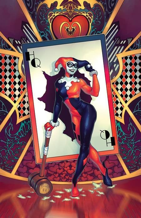 HARLEY QUINN #29 CVR C INC 1:25 MEGHAN HETRICK CARD STOCK VAR