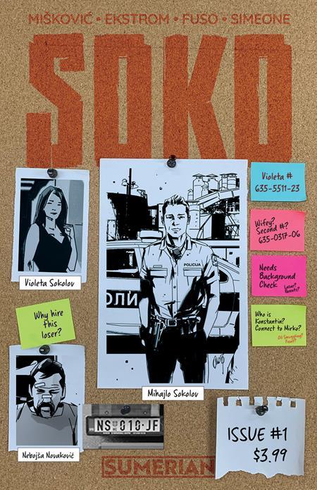 SOKO #1 (OF 4) CVR G LIMITED EDITION ANTONIO FUSO AND STEVE EKSTROM VAR (MR) Allocations May Occur