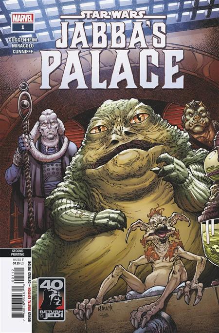 Star Wars Return Of Jedi Jabbas Palace Nd Ptg Nauck Var Discount Comic Book Service