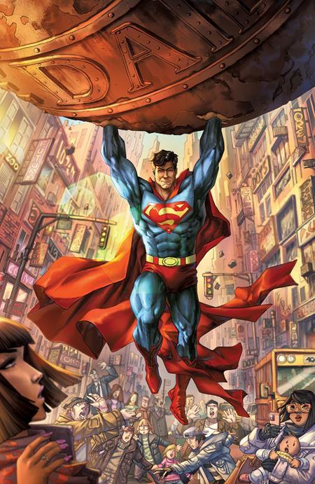 SUPERMAN #13 CVR D ALAN QUAH CARD STOCK VAR (HOUSE OF BRAINIAC)